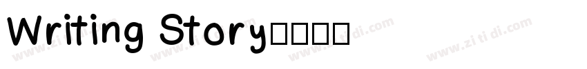 Writing Story字体转换